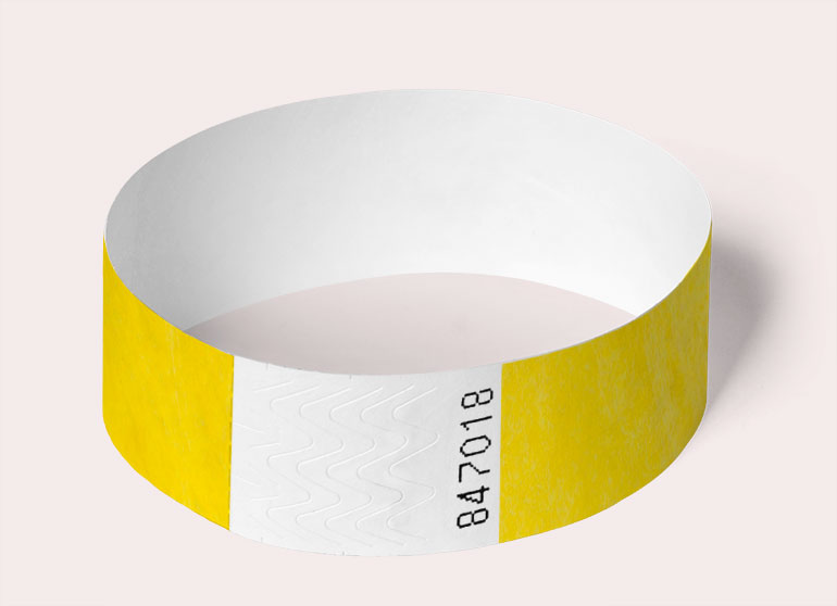 wristband-round-yellow